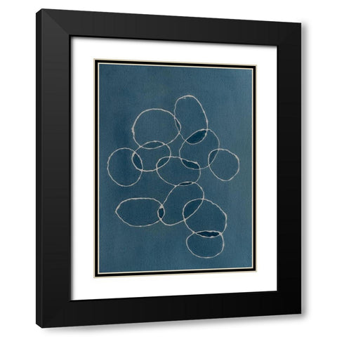 Intersection Black Modern Wood Framed Art Print with Double Matting by Van, Laura