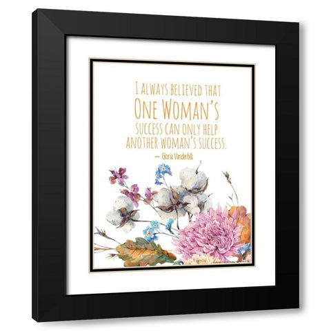 Inspired 9 Black Modern Wood Framed Art Print with Double Matting by Nobleworks, Inc.