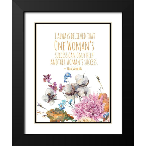 Inspired 9 Black Modern Wood Framed Art Print with Double Matting by Nobleworks, Inc.