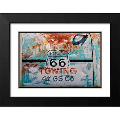 4 Bouys Black Modern Wood Framed Art Print with Double Matting by Vizvary, Susan