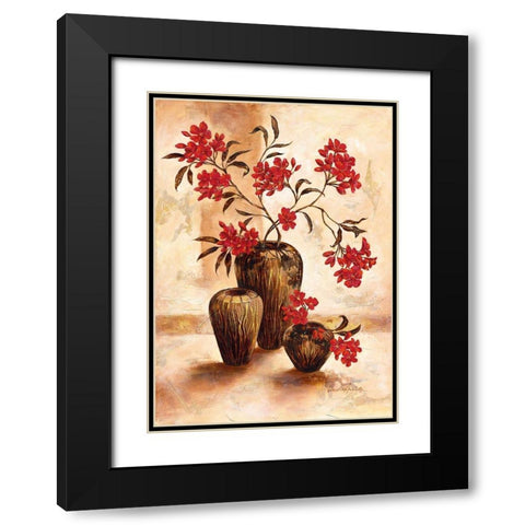 Zanzibar Black Modern Wood Framed Art Print with Double Matting by Ancilotti, Claudia