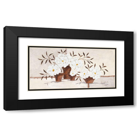 Light Bloom Black Modern Wood Framed Art Print with Double Matting by Ancilotti, Claudia