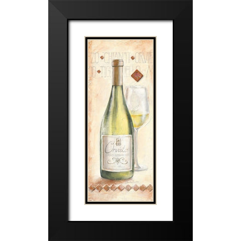 Orvieto Black Modern Wood Framed Art Print with Double Matting by Ancilotti, Claudia