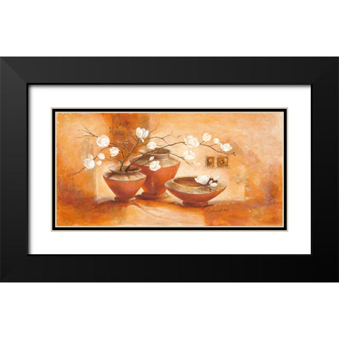 Giulietta Black Modern Wood Framed Art Print with Double Matting by Ancilotti, Claudia