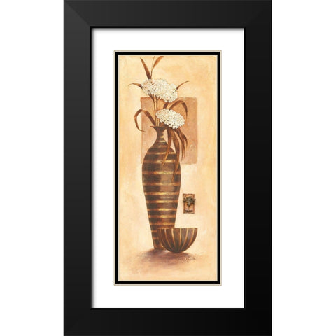 Viareggio Black Modern Wood Framed Art Print with Double Matting by Ancilotti, Claudia