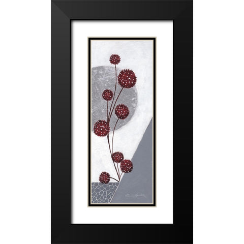 Spirit III Black Modern Wood Framed Art Print with Double Matting by Ancilotti, Claudia