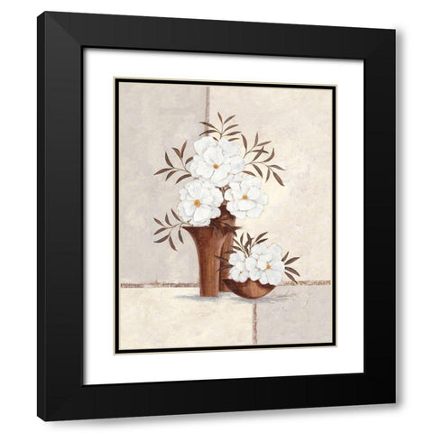 Vintage Style Black Modern Wood Framed Art Print with Double Matting by Ancilotti, Claudia