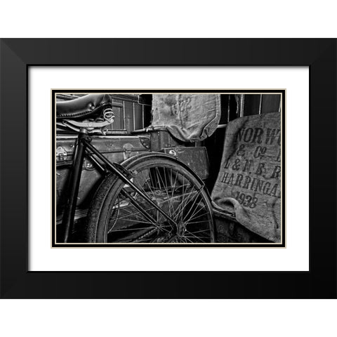 OLD-FASHIONED IV Black Modern Wood Framed Art Print with Double Matting by Fossey, George