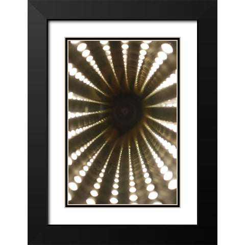 Lights I Black Modern Wood Framed Art Print with Double Matting by Carlier, Dick