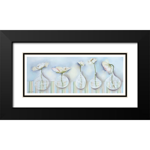 Soft Focus Black Modern Wood Framed Art Print with Double Matting by Robertson, Marilyn