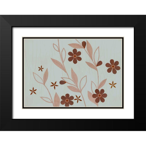 A Bronze Summers Day II Black Modern Wood Framed Art Print with Double Matting by Design Show