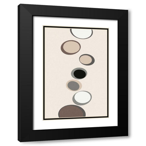 Imagination IV Black Modern Wood Framed Art Print with Double Matting by Design Show