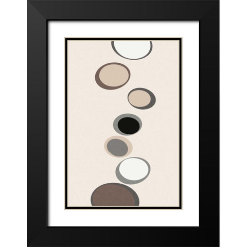 Imagination IV Black Modern Wood Framed Art Print with Double Matting by Design Show