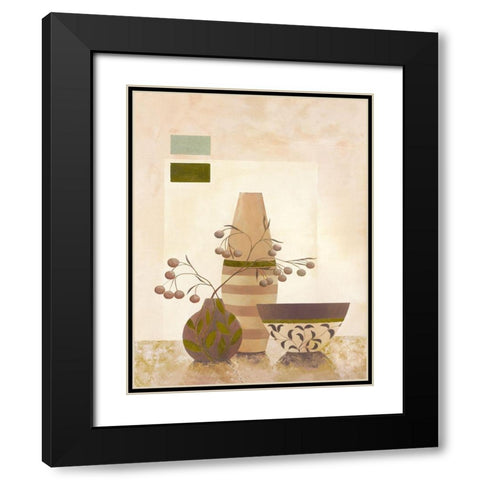 Ambiance I Black Modern Wood Framed Art Print with Double Matting by Sedalia, David
