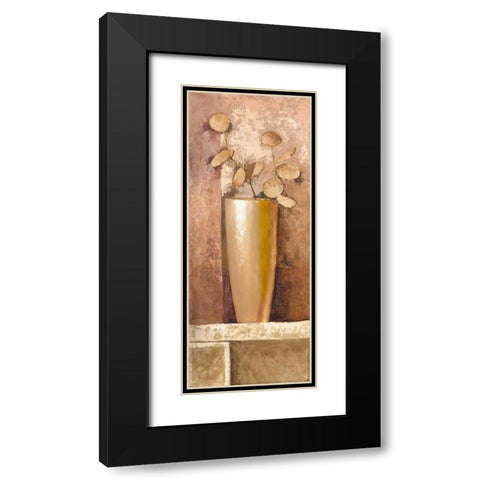Gardeners Corner I Black Modern Wood Framed Art Print with Double Matting by Babichev