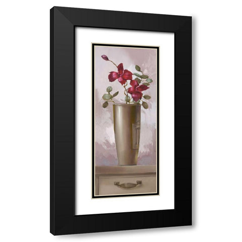 Glasshouse Delight III Black Modern Wood Framed Art Print with Double Matting by Babichev