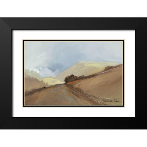 HEAVEN AND EARTH II Black Modern Wood Framed Art Print with Double Matting by Lee, Spencer