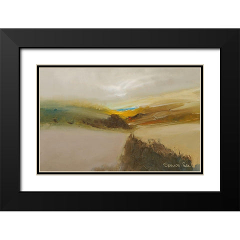HEAVEN AND EARTH III Black Modern Wood Framed Art Print with Double Matting by Lee, Spencer