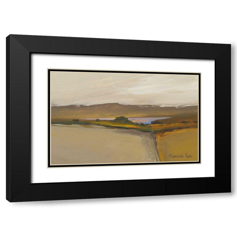 HEAVEN AND EARTH IV Black Modern Wood Framed Art Print with Double Matting by Lee, Spencer