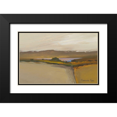 HEAVEN AND EARTH IV Black Modern Wood Framed Art Print with Double Matting by Lee, Spencer