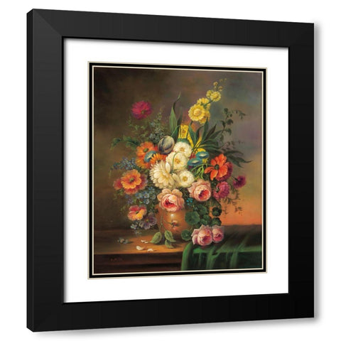 DUTCH STYLE CLASSICS II Black Modern Wood Framed Art Print with Double Matting by Pila