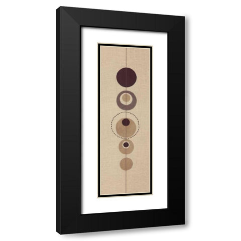 Conciousness I Black Modern Wood Framed Art Print with Double Matting by Design Show