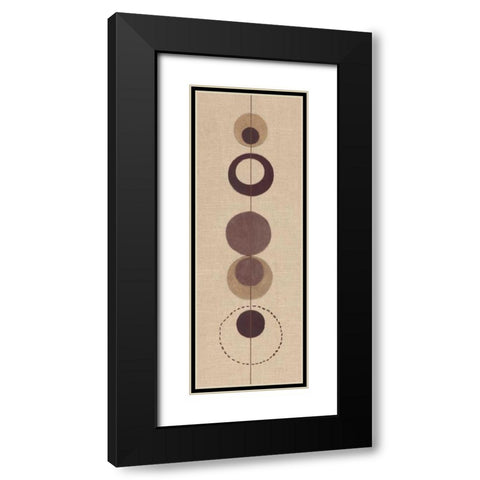 Conciousness II Black Modern Wood Framed Art Print with Double Matting by Design Show