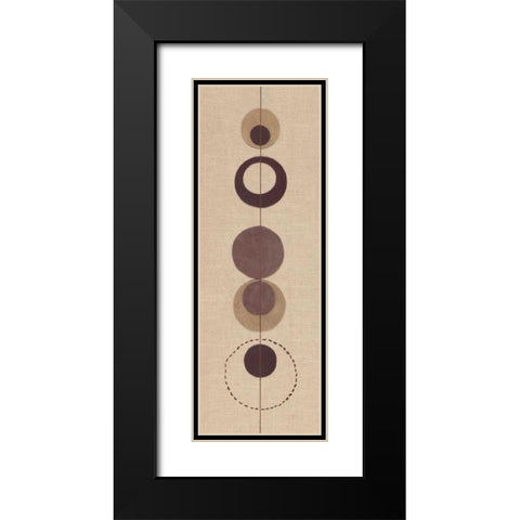 Conciousness II Black Modern Wood Framed Art Print with Double Matting by Design Show