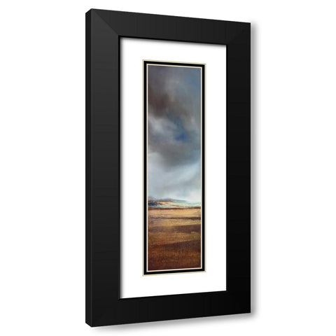 Coastal Retreat I Black Modern Wood Framed Art Print with Double Matting by Dworok, Peter