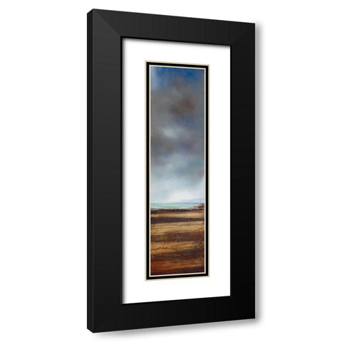 Coastal Retreat II Black Modern Wood Framed Art Print with Double Matting by Dworok, Peter