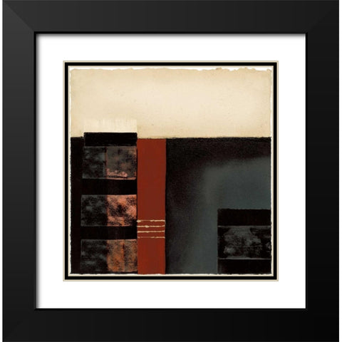 Latte Black Modern Wood Framed Art Print with Double Matting by Carter, Brad