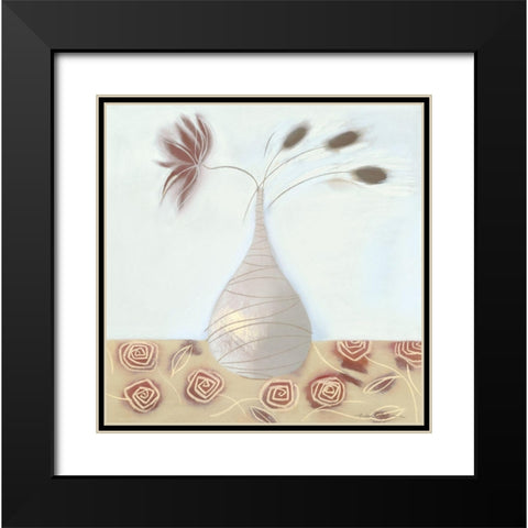 CO COA I Black Modern Wood Framed Art Print with Double Matting by Robertson, Marilyn