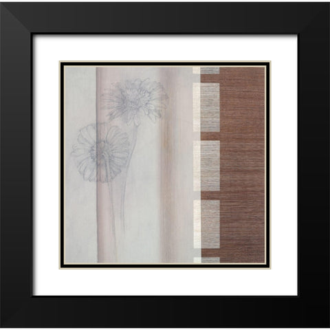 Odeur I Black Modern Wood Framed Art Print with Double Matting by Verbeek-Van Den Broek