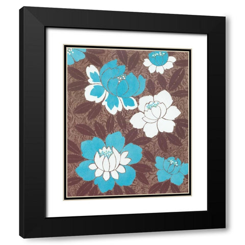 Wonderland II Black Modern Wood Framed Art Print with Double Matting by Design Show