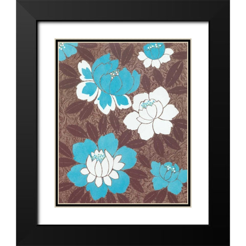 Wonderland II Black Modern Wood Framed Art Print with Double Matting by Design Show