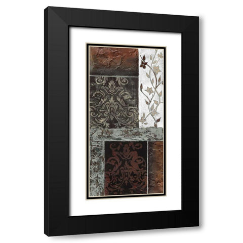 Lateral Thinking I Black Modern Wood Framed Art Print with Double Matting by Carter, Brad