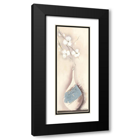 PLATINIUM I Black Modern Wood Framed Art Print with Double Matting by Robertson, Marilyn