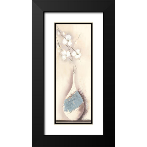 PLATINIUM I Black Modern Wood Framed Art Print with Double Matting by Robertson, Marilyn