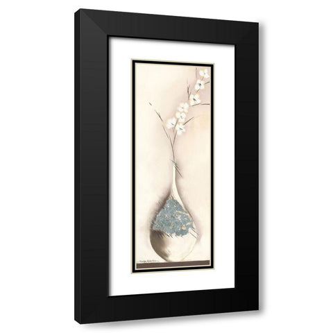 PLATINIUM II Black Modern Wood Framed Art Print with Double Matting by Robertson, Marilyn
