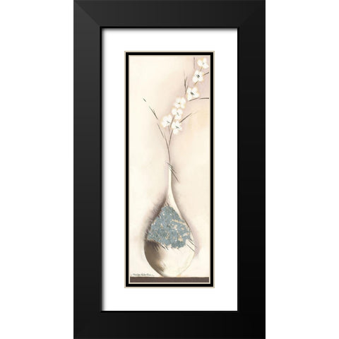 PLATINIUM II Black Modern Wood Framed Art Print with Double Matting by Robertson, Marilyn