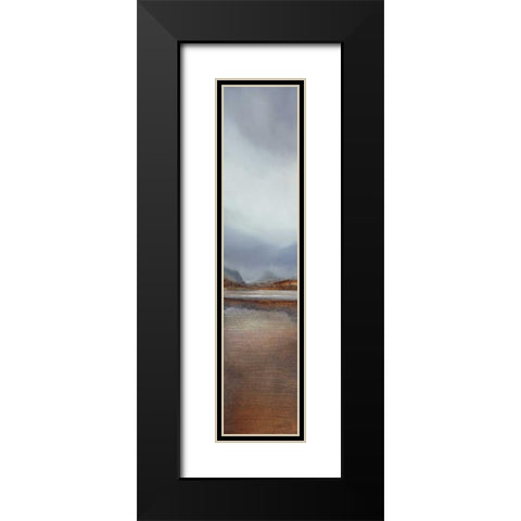 The Passing Storm Black Modern Wood Framed Art Print with Double Matting by Dworok, Peter