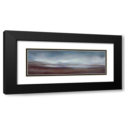 Distant Horizons I Black Modern Wood Framed Art Print with Double Matting by Dworok, Peter
