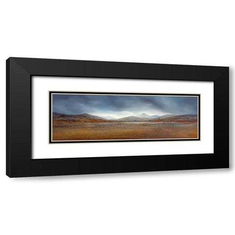 Distant Horizons II Black Modern Wood Framed Art Print with Double Matting by Dworok, Peter