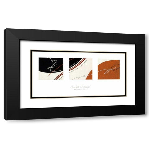 Spaced Out I Black Modern Wood Framed Art Print with Double Matting by Verdonck, Elisabeth