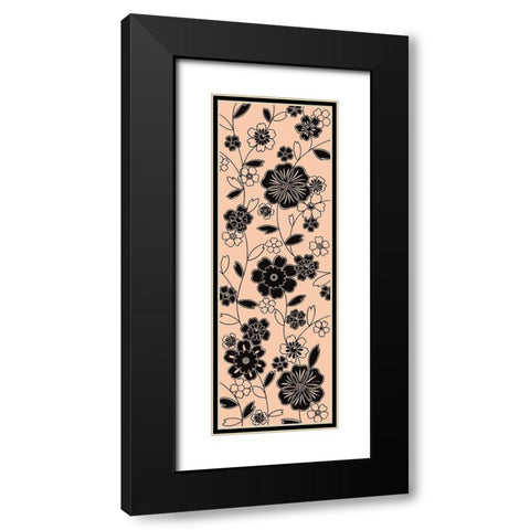 ACCORD VII Black Modern Wood Framed Art Print with Double Matting by Design Show