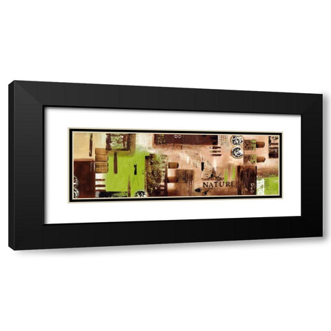 Nature Black Modern Wood Framed Art Print with Double Matting by Bugna, Severine