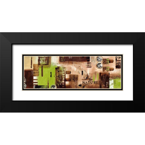 Nature Black Modern Wood Framed Art Print with Double Matting by Bugna, Severine