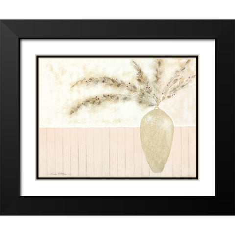 VANILLA I Black Modern Wood Framed Art Print with Double Matting by Robertson, Marilyn