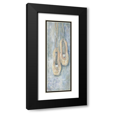 TOES PINK II Black Modern Wood Framed Art Print with Double Matting by Withaar, Rian