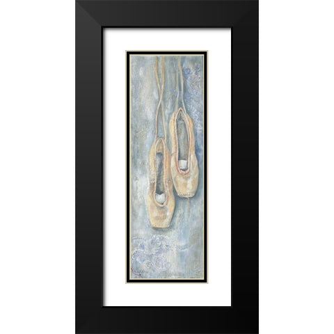 TOES PINK II Black Modern Wood Framed Art Print with Double Matting by Withaar, Rian